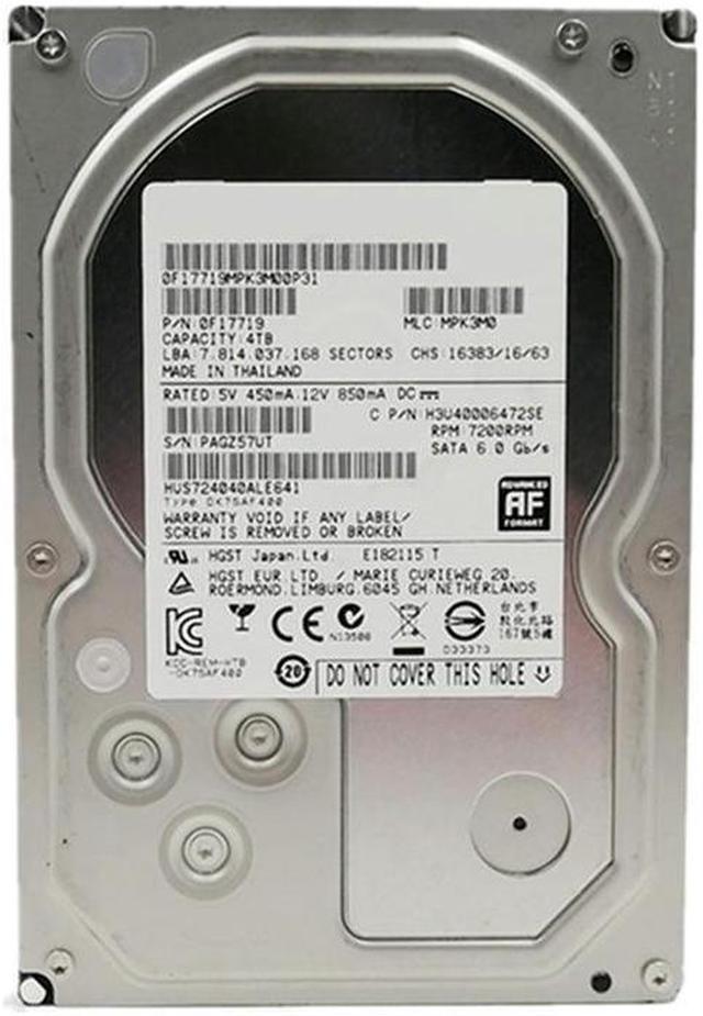 OIAGLH HDD For Hgst 4TB 3.5