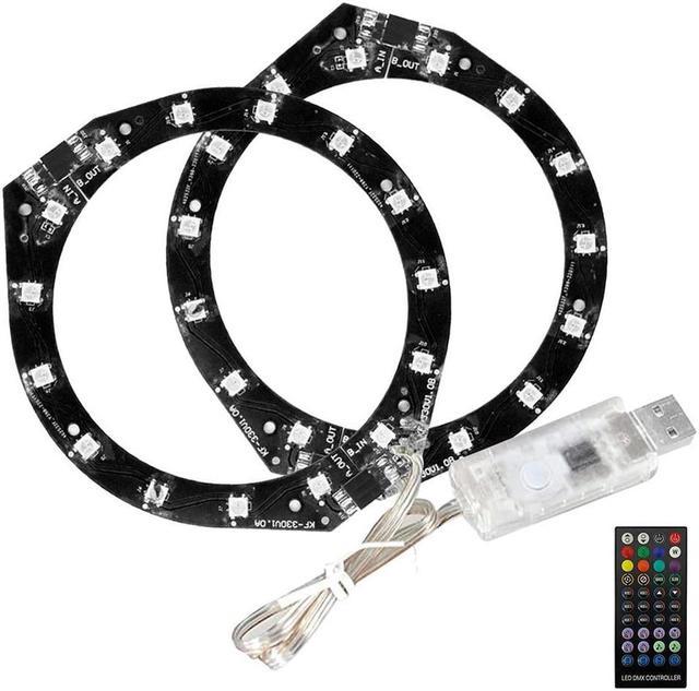 RGB LED Light Compatible with PS5, RGB Light Strip Compatible with
