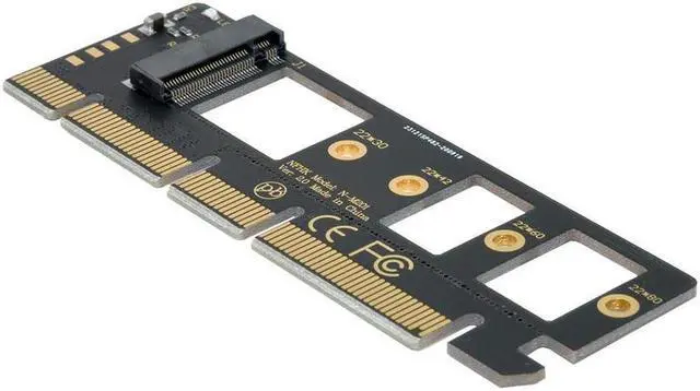 Main image of FOR NGFF M-key NVME M.2 SSD to PCI-E Express 3.0 16x X4 for Adapter without Bracket