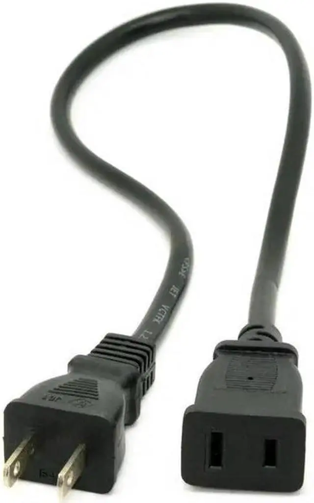 Main image of FOR Cable USA Outlet Saver Power Extension Cord Cable 2-prong 2 Outlets for nema 5-15P to nama 5-15R 50cm