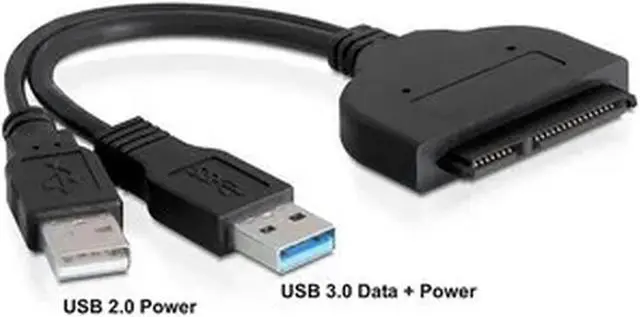 Main image of FOR USB 3.0 to SATA 22 Pin 2 5 Hard Disk Driver for Adapter with USB 2.0 Power Cable