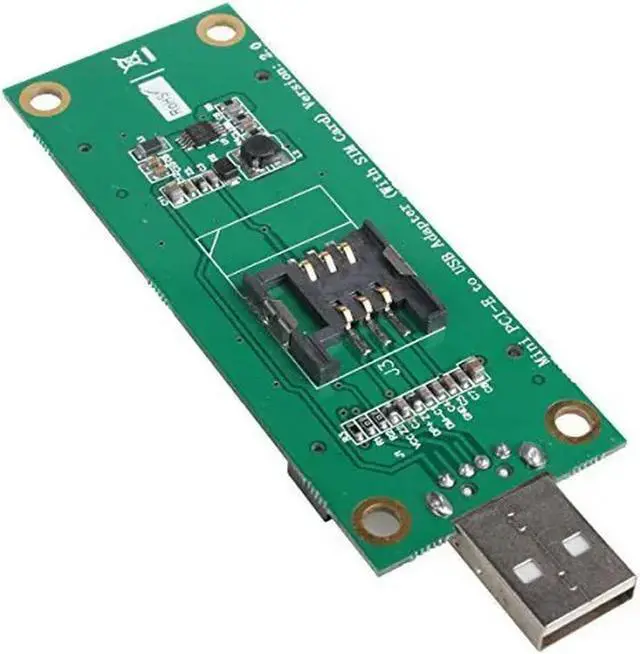 Main image of FOR Mini PCI-E WWAN to USB for Adapter Card with SIM Card Slot Module Testing Tools