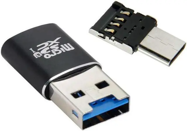 Main image of FOR Micro SD SDXC TF Card Reader to USB 3.0 with Micro Type-C USB-C OTG for Adapter for Tablet / Cell Phone