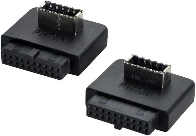 Main image of FOR 2pcs USB 3.1 Front Panel Socket Key-A Type-E to USB 3.0 20Pin Header Male Extension for Adapter for Motherboard