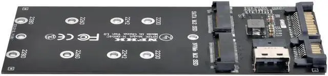 Main image of FOR SFF-8654 to U2 Kit NGFF M-Key to Slimline SAS NVME PCIe SSD SATA for Adapter