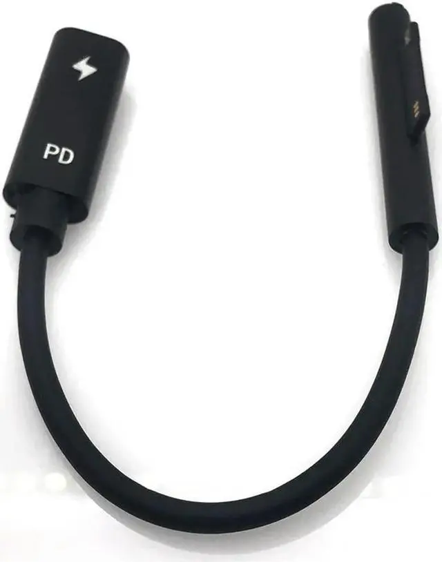 Main image of FOR USB Type C PD 15V Power Adapter Converter Charging Cable for Pro 7/6/5/4/3/GO/BOOK Laptop 1/2
