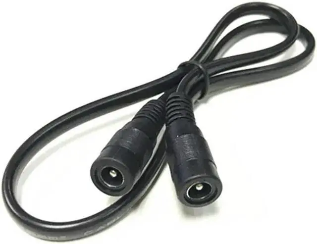 Main image of FOR Copper 0.75 square DC female to female ing power cord DC5.5*2.1mm round head double female plug line 0.5 meters