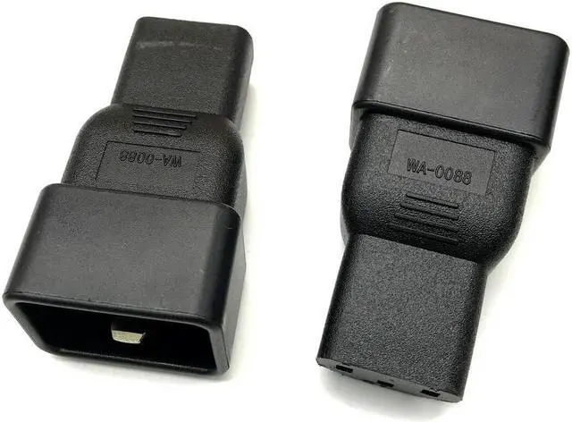 Main image of FOR IEC 320 3Pin C13 to C20 d adapter C13 to C20 Male AC Plug convert Power Supply adapter IEC PLUG Converter Adapter