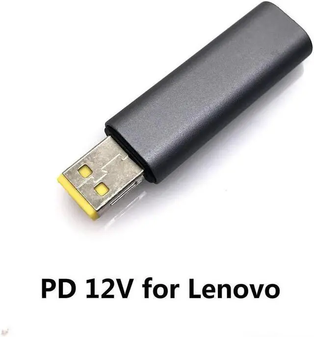 Main image of FOR Type-C Female to Square DC Male PD Power Connector Cable All-copper Conductor Induction Chip 15cm for
