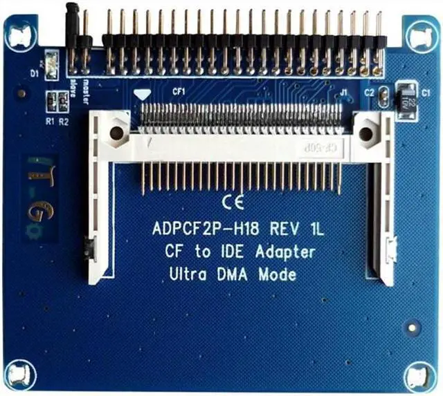 Alt view image 2 of 2 - FOR CF to IDE Compact Flash Card Adapter Bootable 44pin CF to IDE 1.8 HDD Hard Drive Converter Adaptor Male Con tor