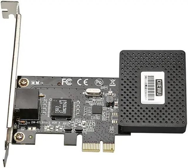 Main image of FOR 10/100/1000M Gigabit Network Ethernet Express PCI-E LAN Card RTL8111e PCI exprss Gigabit