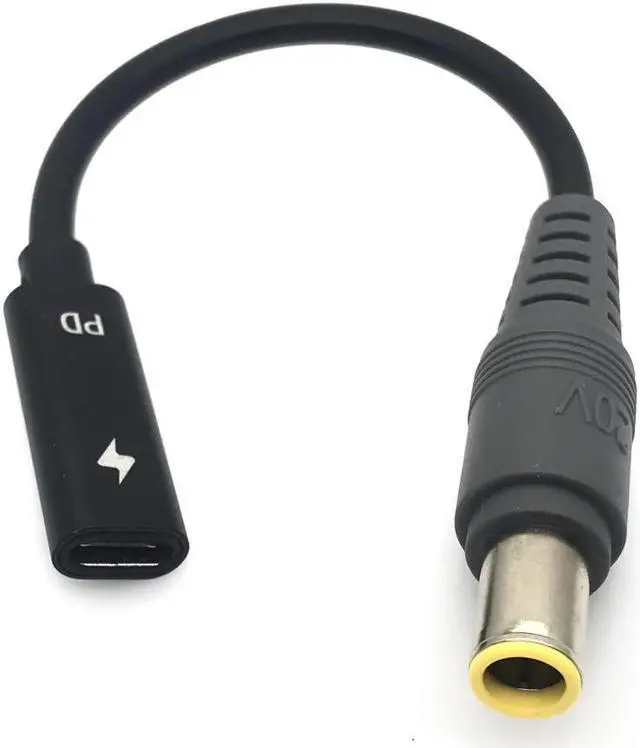 Main image of FOR USB Type C Female to 7.9*5.5mm Male Plug Connector USB C Power Adapter Converter Laptop Charging Cable Cord for