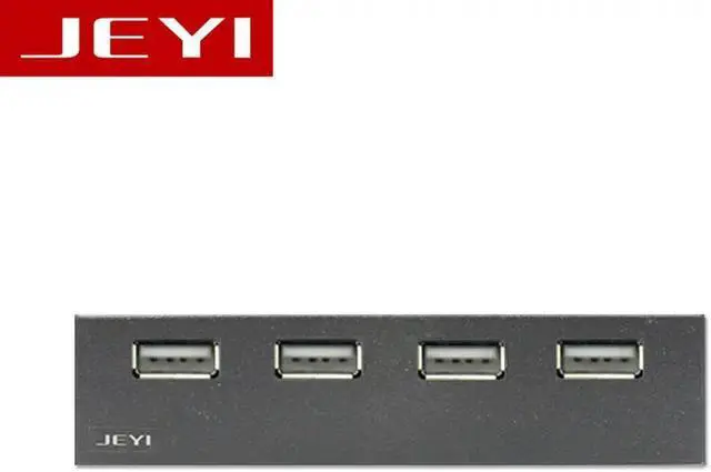 Main image of FOR 4 Ports USB 2.0 Hub USB2.0 Adapter PC Front Panel Expansion Bracket with 10Pin Cable For Desktop 3.5 Inch FDD Floppy Bay