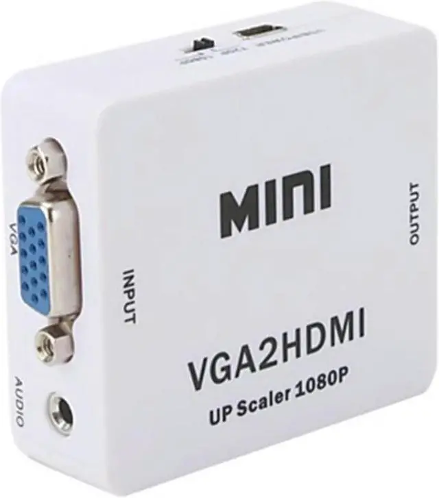 Main image of FOR Mini HD 1080P Audio VGA To HDMI HD HDTV Video Converter Box Adapter With HDMI Cable For PC Laptop to HDTV Projector