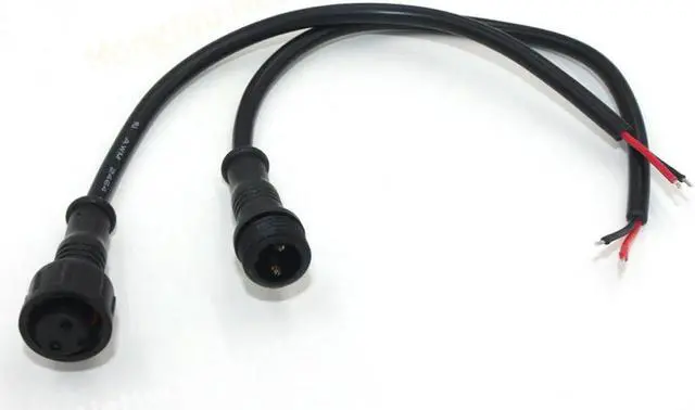 Main image of FOR 2 3 4 pin DC male female connector power 3A Cable Copper Wire waterproof IP65 Plug for LED Strip light diy car repair s1