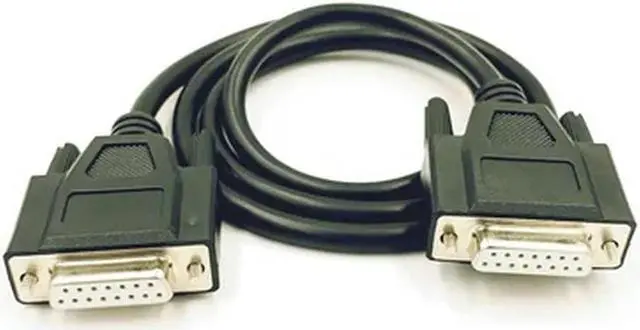 Main image of FOR All copper DB15 connecting wire male to male female to female gold-plated 15-pin data wire 2 rows of 15-pin parallel port wire