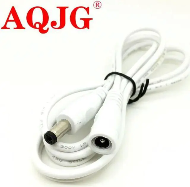 Main image of FOR 1pcs 1m 2m 5m 5.5 x 2.1mm DC Power connector Adapter Female TO Male extension cable Plug 5.5*2.1mm For