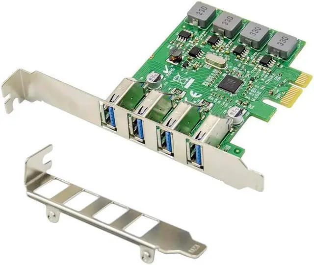 Main image of FOR 4 Ports PCIE USB 3.0 Card PCI Express to USB Expansion Card VL805 chip 5Gbps PCIE USB3.0 Hub Controller Adapter Self Powered