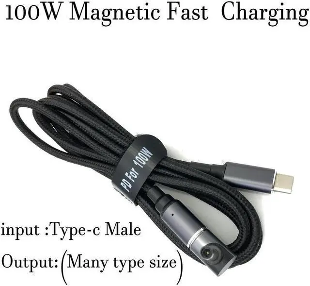 Main image of FOR USB C to 4.5x3.0mm Dc Power Adapter Cable for 11 13 14 15 100W Type C Fast Charging Cable Connector