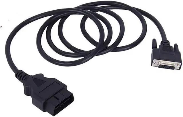 Main image of FOR Universal OBD2 16Pin Male to 26Pin Female 150cm OBDII Adapter Car Connector Extension Cable Diagnostic Tool