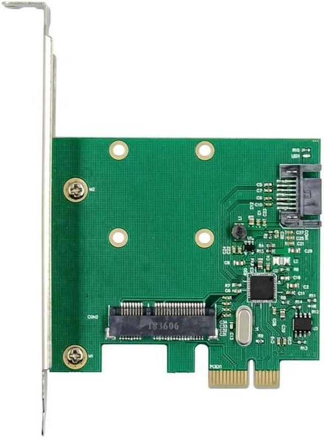 PCIE To Power ESATA Expansion Card 2 Port 6.0Gbps Hot Swap Plug And