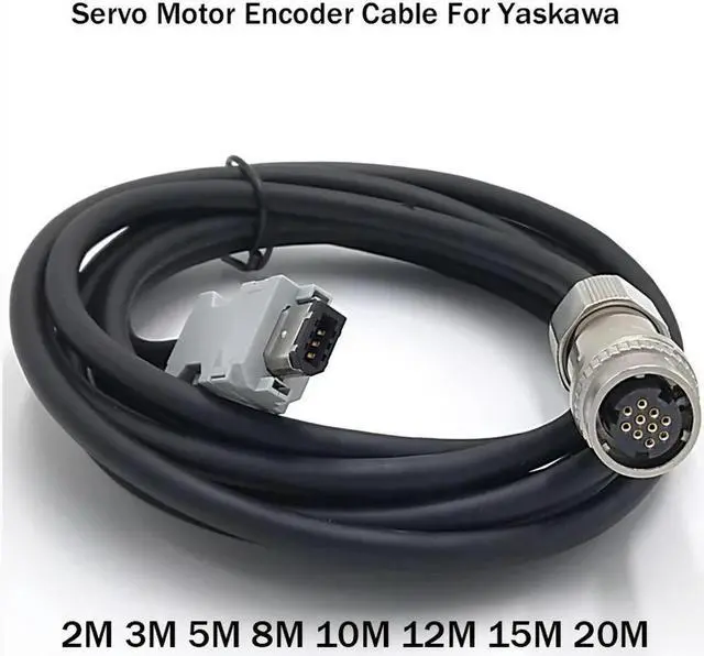 Main image of FOR Servo Motor Encoder Cable JZSP-CVP01-03-E JZSP-CVP01-05-E JZSP-CVP01-10-EGold-plated plug for SGMGV 5 7 Series