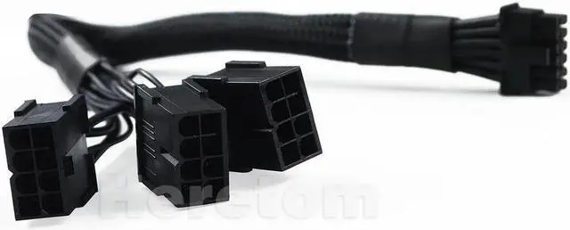 Main image of FOR 3x8pin PCI-e to 16Pin(12+4) PCI-e 5.0 12V WR Connectors 16P Extension Cable for GPU 3090Ti & RTX 4090 4080 Series