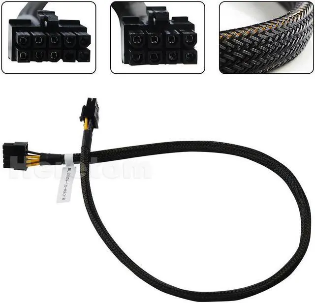 Main image of FOR PSU 10-Pin to 8-PING PCI-E GPU Video Card Power Cable for ML350 G9 Gen 9 and K80 60CM