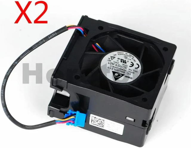 Main image of FOR 2PCS CPU cooling fan MRX6C For R530 CPU cooler Server Fan 0MRX6C WFXP8 0WFXP8