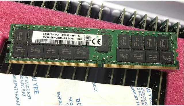 Main image of FOR 1Pcs For HMAA8GR7AJR4N-XN 64G 64GB 2RX4 PC4-3200AA REG ECC Memory