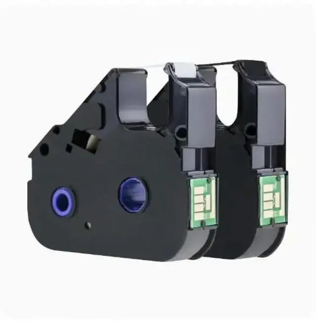Main image of FOR 2PCs LB-200BK MK-RS100B ink ribbon cartridge cassette for Cable ID printer mk1000, mk2000, mk1100, mk2100, mk1500, mk2500,