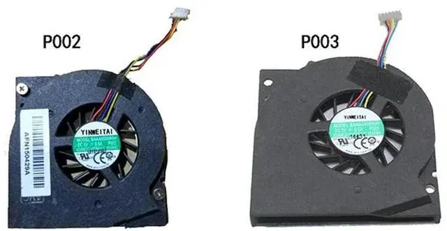 Main image of FOR laptop cpu fan for BAAA0508R5H P002 P003 DC5V 0.5A FHSB5508S-1702 4 line notebook graphics cooling fan cooler