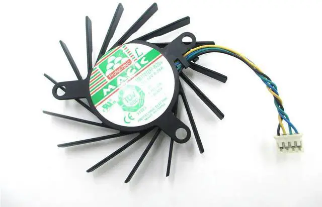Main image of FOR Compatible with card fan for 8800GT 9800GT 9600GT Graphics card fan MBT7012XR-W20 MBT7012XF-W20 PLB07010S12HH 12V 0.28A