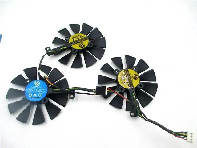 Main image of FOR 87MM fan For GTX 980 Ti R9 390X 390 GTX 1060 1070 1080 Ti RX 480 RX480 Graphics Card Cooling Fan