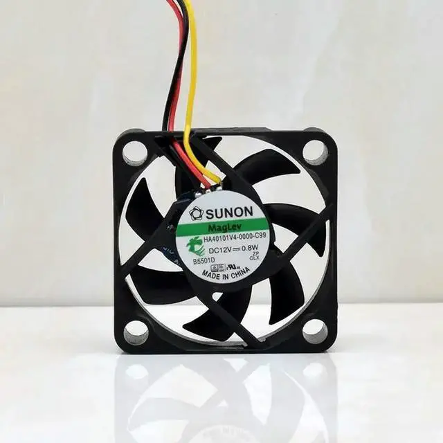 Main image of FOR 8pcs for HA40101V4-0000-c99 4010 40MM 4CM 40*40*10 Cooling fan 12V 0.8W 0.06A 3pin Support velocimetry