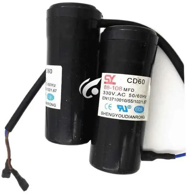 Main image of 1pcs for refrigerator Starting capacitor of refrigerator cabinet compressor 330V 88-108UF