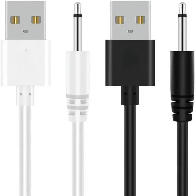 Main image of FOR 2.7Ft USB DC Charging Cable 2.5mm DC Cord Fast Charging Replacement Cable-2 Pack