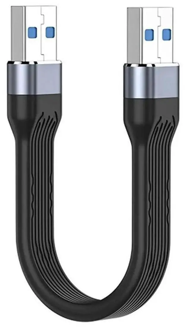 Main image of FOR 10Gbps USB 3.1 Type A Male to USB3.0 Type A Male Extension Flat Slim FPC Data Cable 13cm for Laptop Desktop
