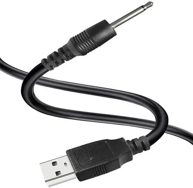 Main image of FOR USB Adapter Cord 2.5mm Replacement DC Charging Cable USB Fast Charging Cable Black