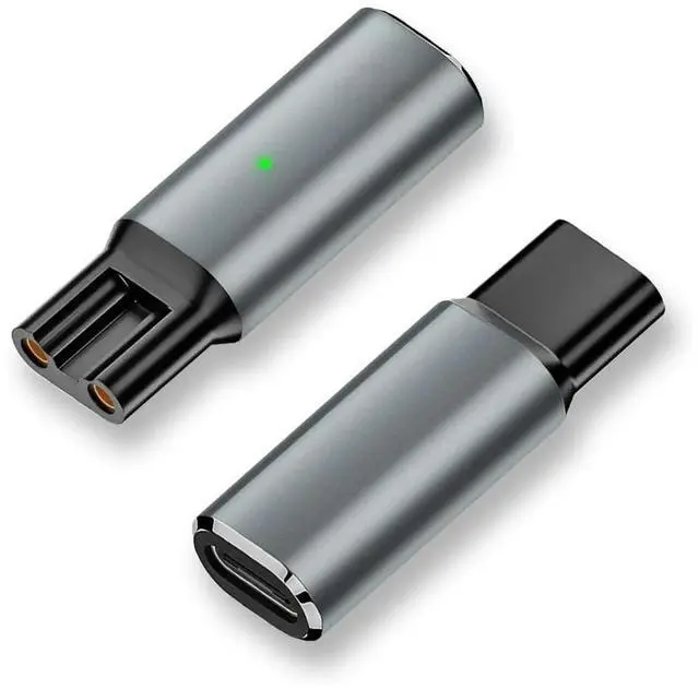 Main image of FOR 2 Pack 15V Type-C HQ8505 Adapter, USB-C Charging Converter for HQ8505 7000 5000 3000 9000 Series