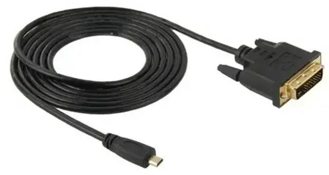 Main image of FOR  High Speed Micro HDMI-compatible to DVI 24+1 Pin Cable Male to Male for HD Quality Video Transmission