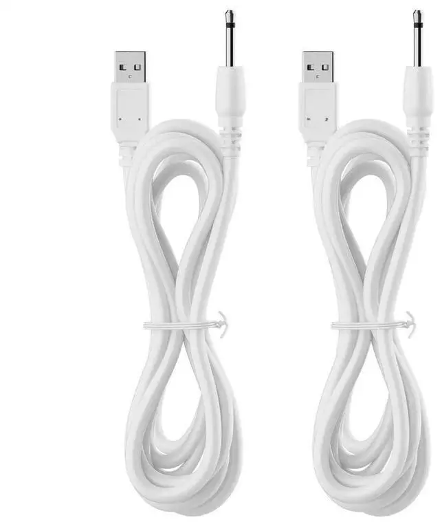 Main image of FOR 2 Pack Replacement DC Charging Cable 2.5mm USB Adapter Cord Fast Charging Cord, Great for Most Wand