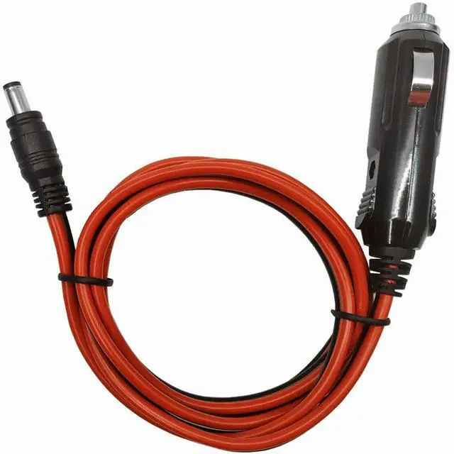Main image of FOR 12-24V DC Car Auto Power Supply Cord Male Plug to DC 5.5mm x 2.1mm Connector Extension Cord for dvd