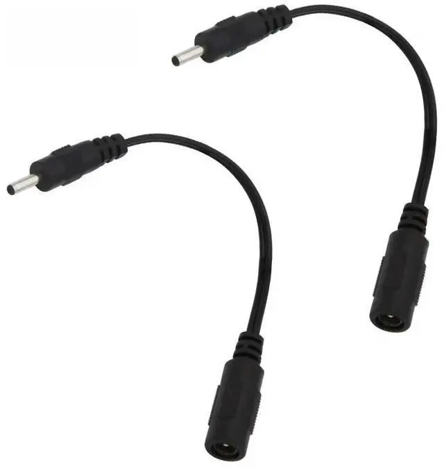 Main image of FOR 2PCS DC Power Adapter Cable 5.5mm x 2.1mm Female to 3.0mm x 1.1mm Male Plug Adapter Connector Converter Cable