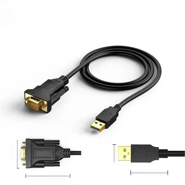 Main image of FOR 3.3 Feet USB to RS232 Serial Cable with PL2303 Chip, DB9 Adapter for 10, 8.1, 8,7 XP OS X,