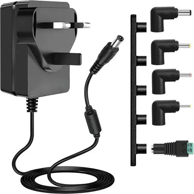 Main image of FOR 24V 1A AC to DC Power Adapter 24W for LED Strip Light Sound Bar Nail Lamp Oil Diffuser(NOT ).