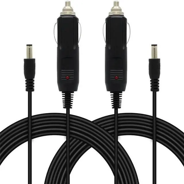 Main image of FOR 2pack 12V-24 V DC 5.5 x 2.1mm Car Uni l Extension Power Supply Cord Car Adapter for Car Truck Bus