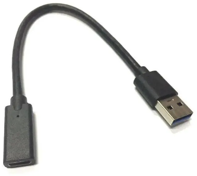 Main image of FOR 2PCS/LOT USB 3.1 Type C Male to USB 3.1 Type C Female Extension Data Cable 20CM