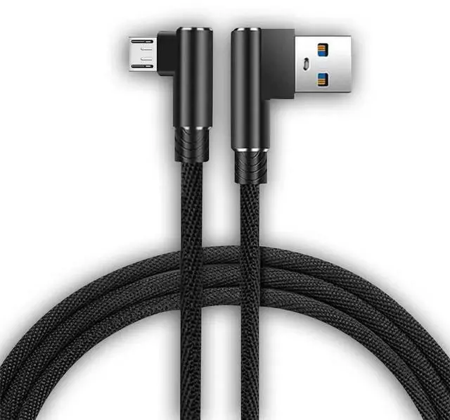 Main image of FOR 90 Degree MICRO USB Charging/Data Sync Transfer Lead Cable For