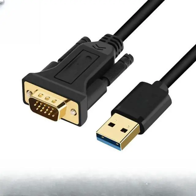 Main image of FOR USB to VGA Adapter Cable 5FT Compatible with OS XP/ /10/8/7, USB 3.0 to VGA Male 1080P Monitor Display Video